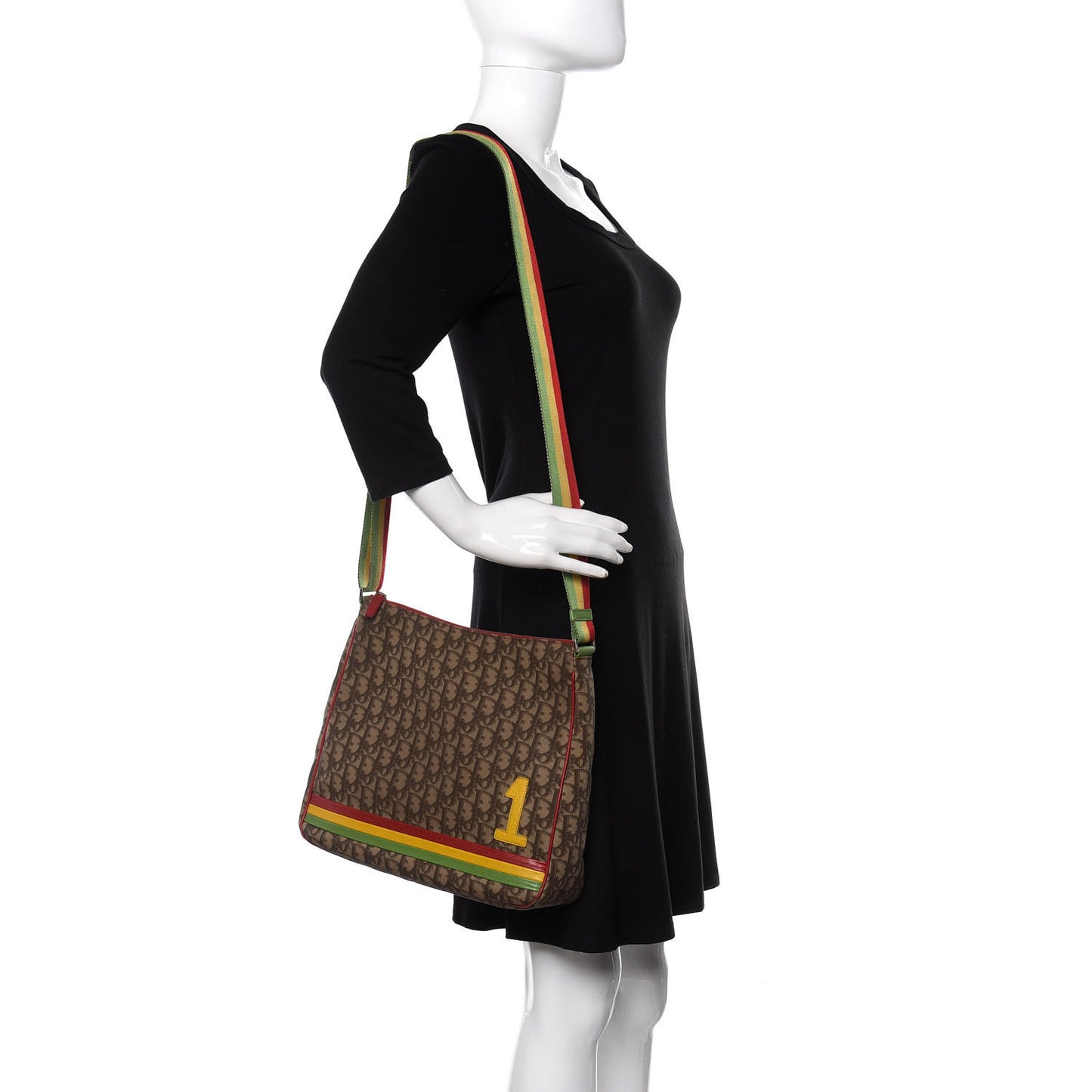 Monogram Rasta Messenger Beige