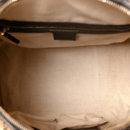 Gucci Monogram Vintage Web Medium Boston Black 5 of 12