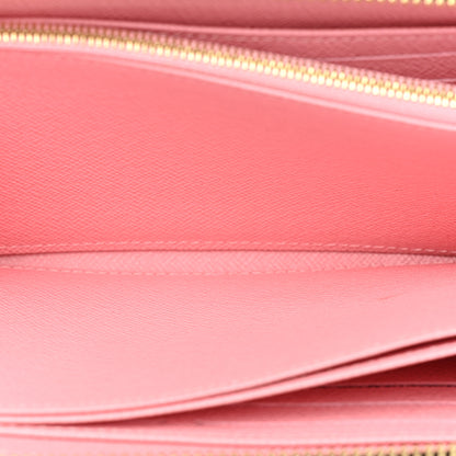 Louis Vuitton Monogram 2020 Christmas Animation Swing Ride Zippy Wallet Pink Poppy 6 of 13