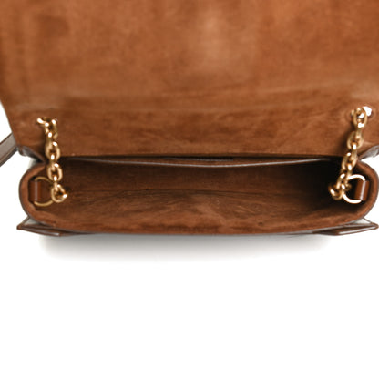 Saint Laurent Suede Monogram Book Bag Brown 4 of 13