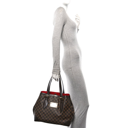 Louis Vuitton Damier Ebene Hampstead MM 3 of 10