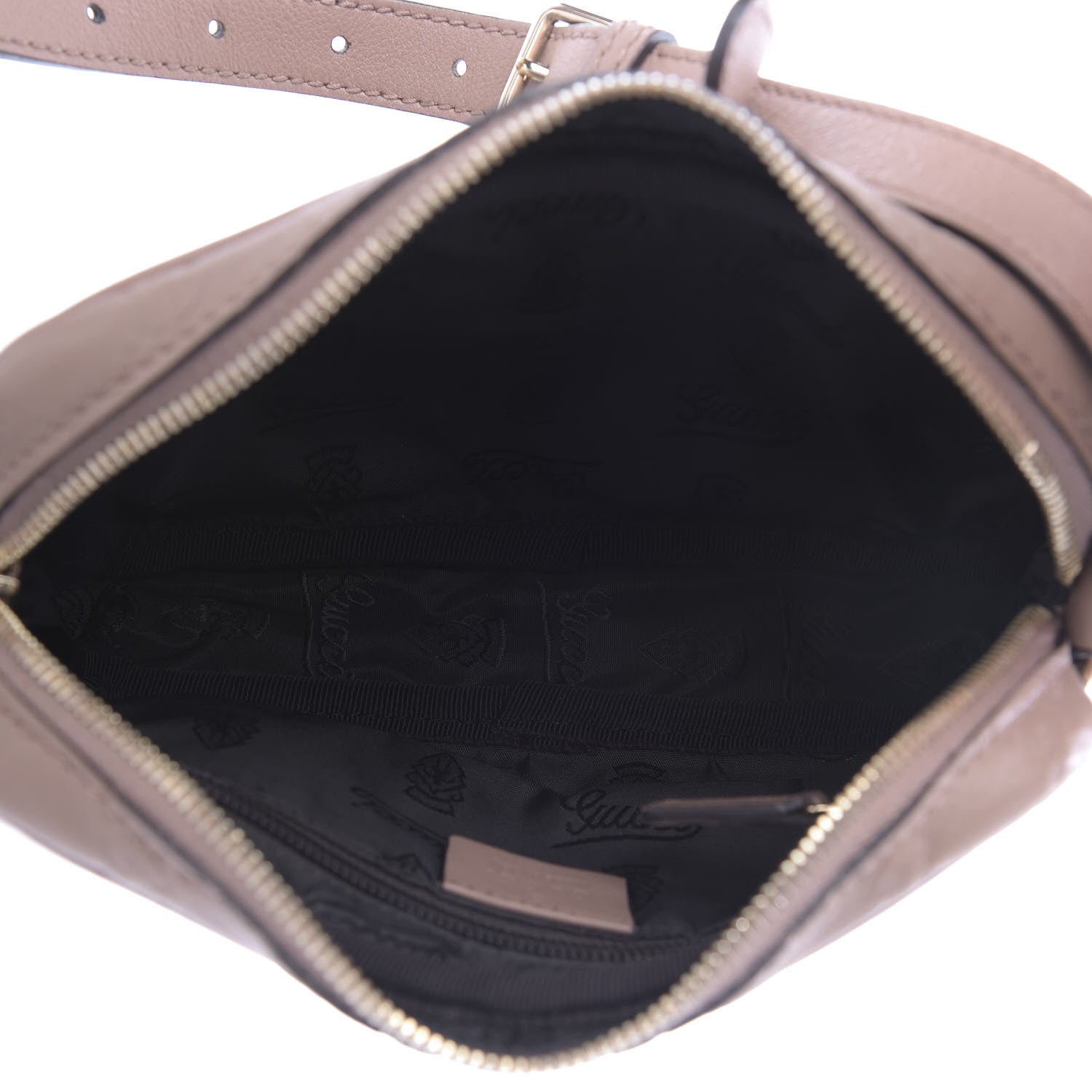 Gucci Guccissima Small Signature Camera Bag Porcelain Rose 5 of 9