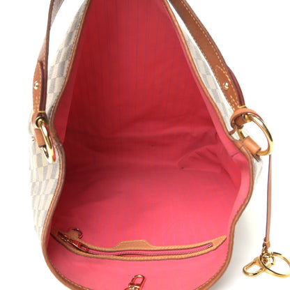 Louis Vuitton Damier Azur Delightful MM Pink 4 of 7