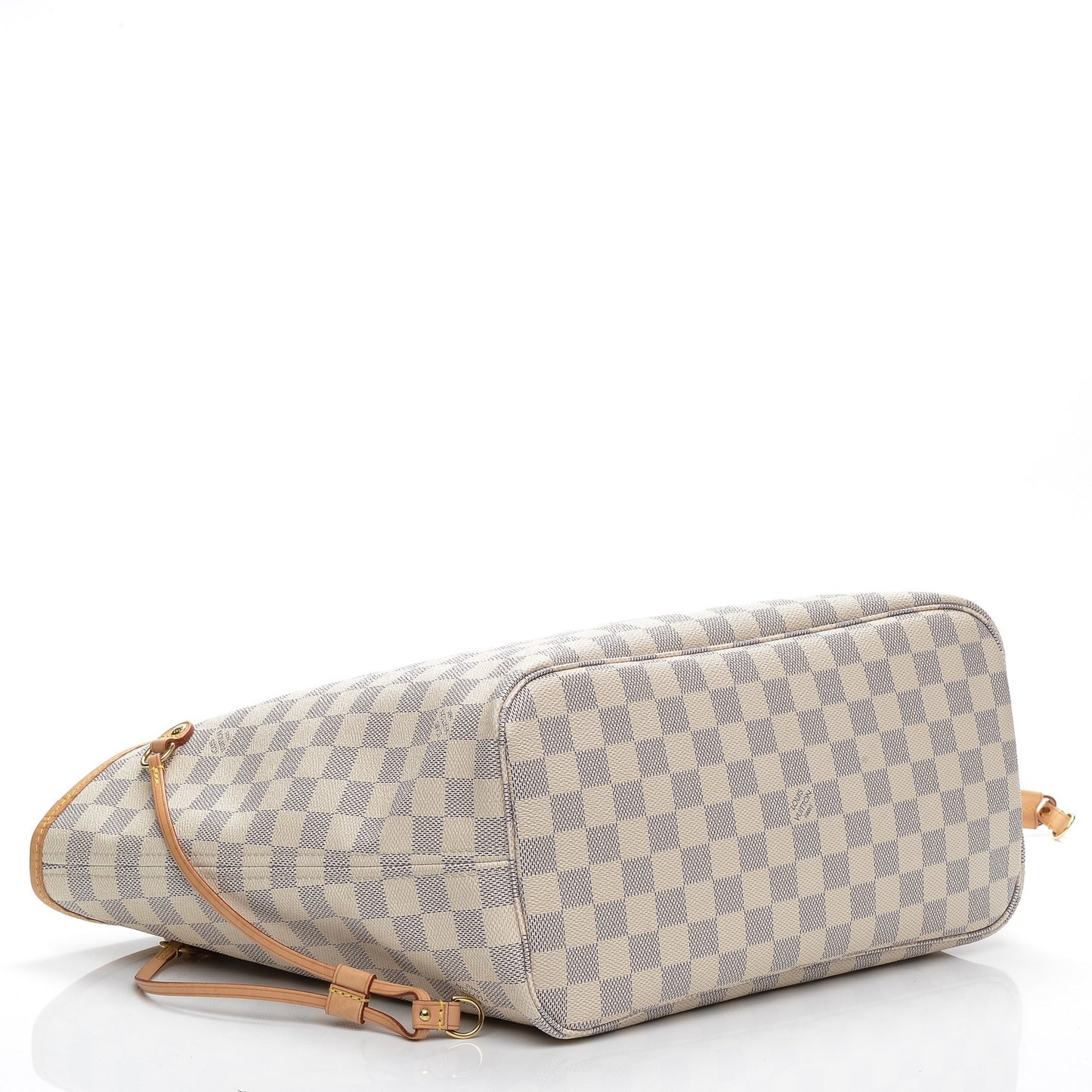 Damier Azur Neo Neverfull MM Rose Ballerine