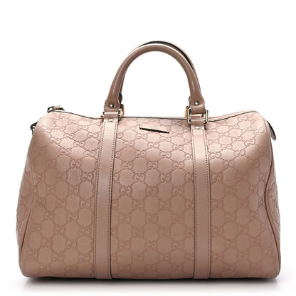 Gucci Guccissima Medium Joy Boston Winter Rose 1 of 11