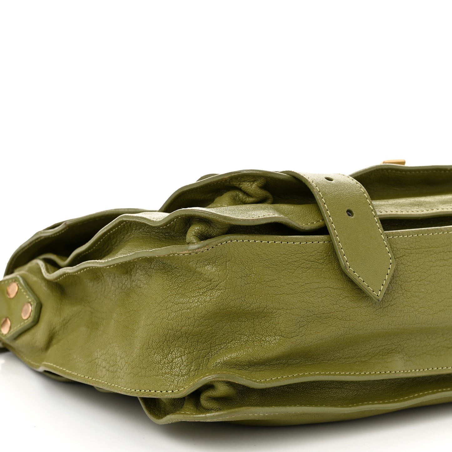 Lambskin Medium PS1 Satchel Olive