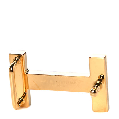 Hermes Swift Epsom 13mm Focus Belt 75 Black Gold 3 of 6
