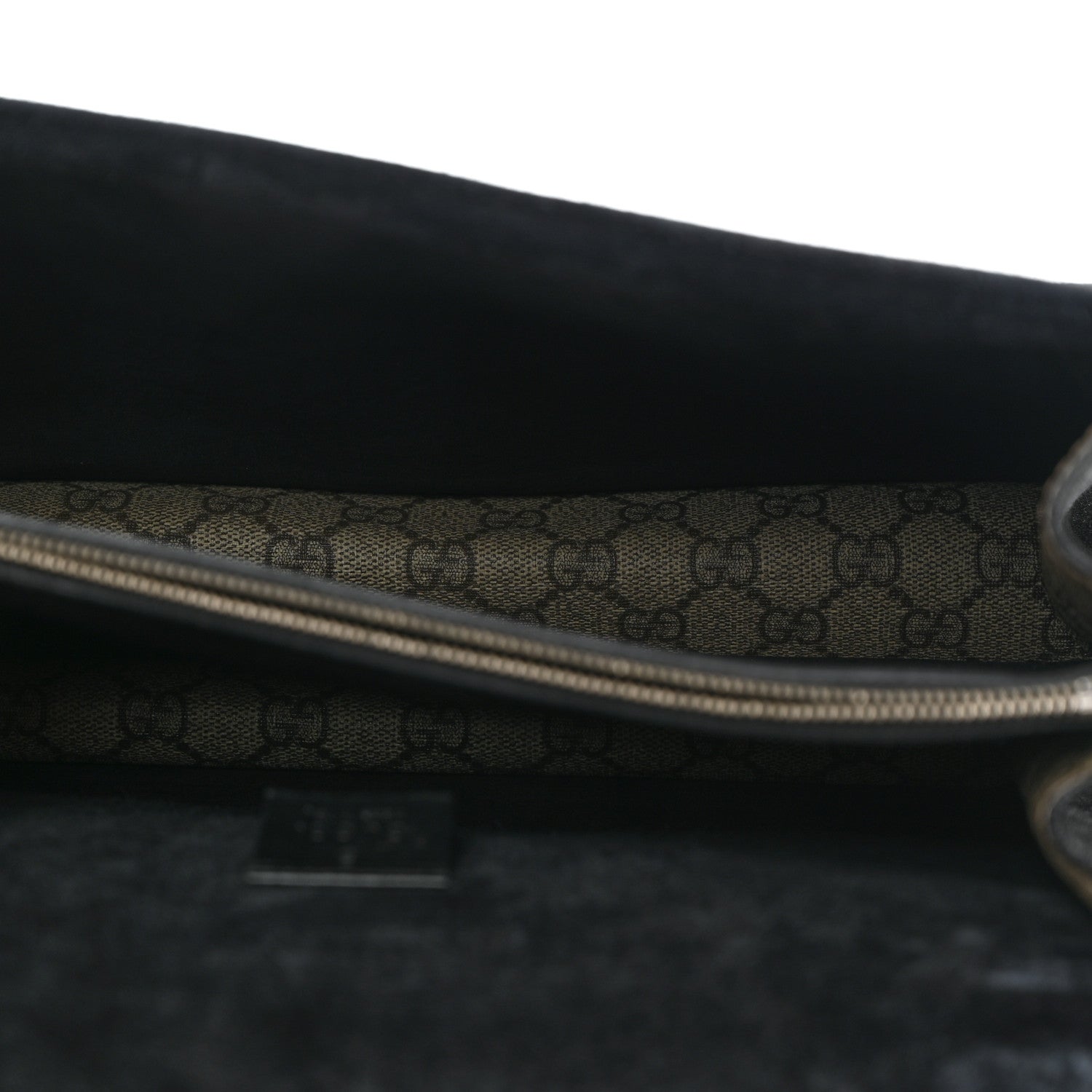 Gucci GG Supreme Monogram Medium Dionysus Shoulder Bag Black 5 of 10