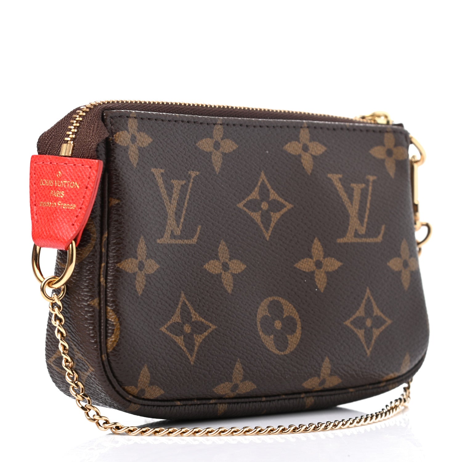 Louis Vuitton Monogram 2018 Christmas Animation Mini Cats Pochette Accessories 3 of 7