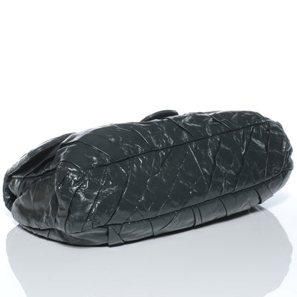 Chanel Glazed Calfskin Twisted Maxi Flap Grey 4 of 7