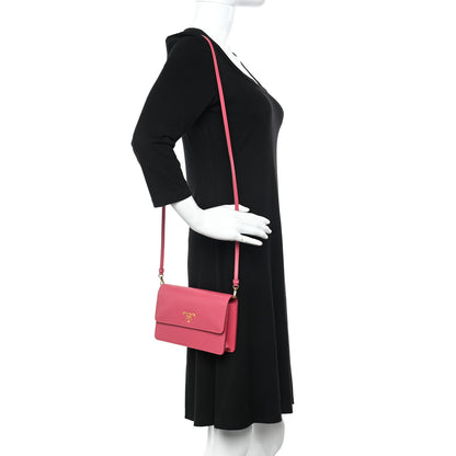 Prada Vitello Move Mini Bag Peonia 2 of 12