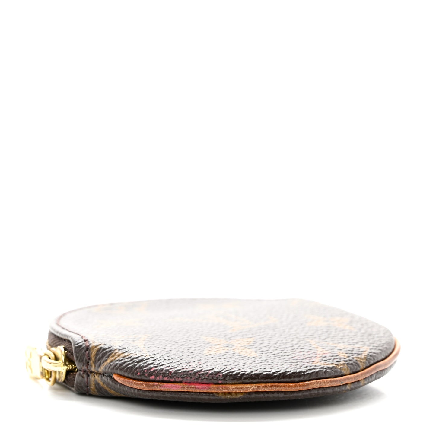 Monogram Round Coin Purse
