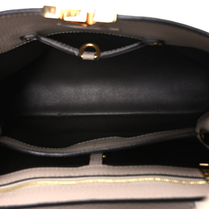 Louis Vuitton Taurillon Capucines PM Galet 5 of 9
