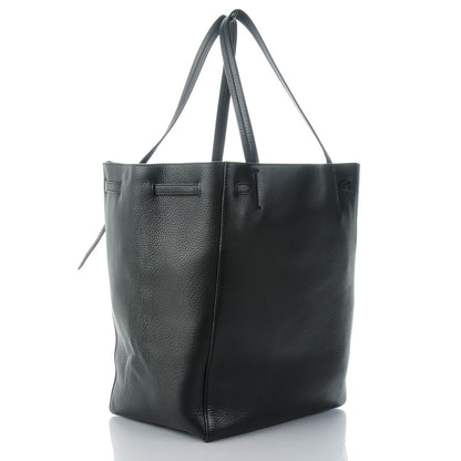 Celine Soft Grained Calfskin Medium Cabas Phantom Black 3 of 8