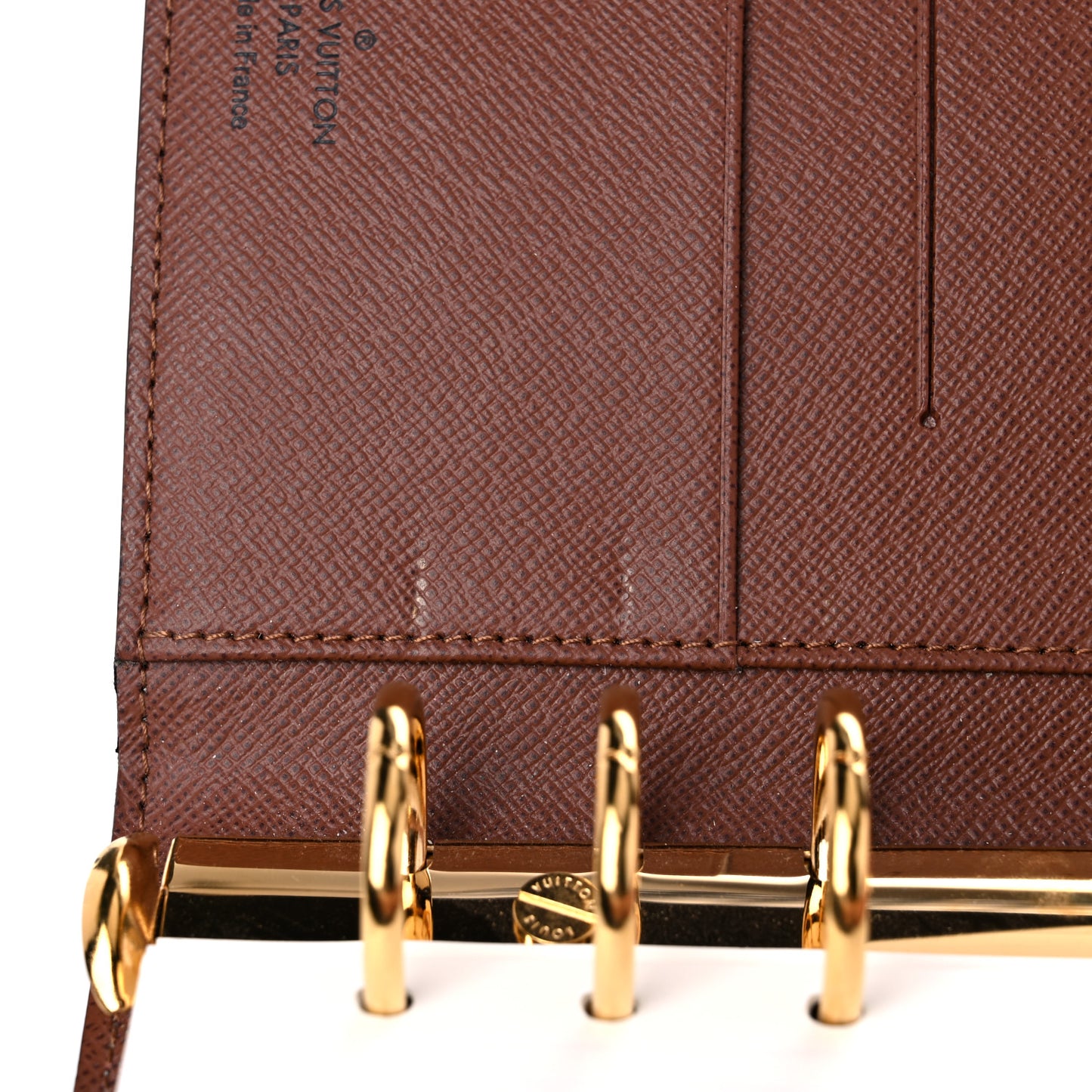 Monogram Medium Ring Agenda Cover
