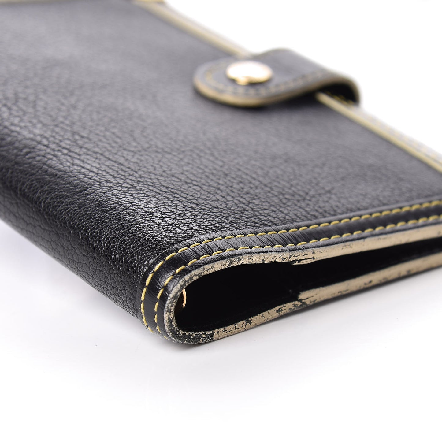 Suhali Small Ring Agenda Cover Black