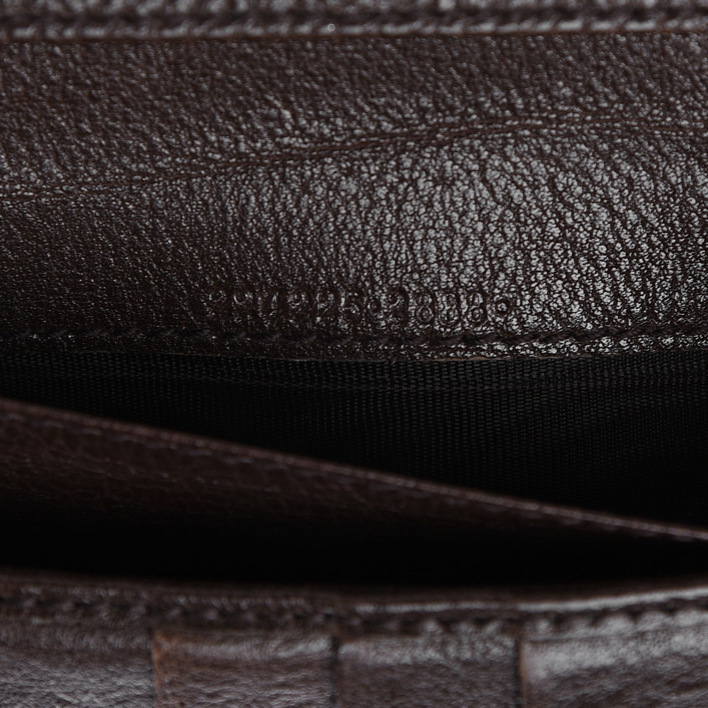 Monogram Interlocking GG Continental Wallet Dark Brown