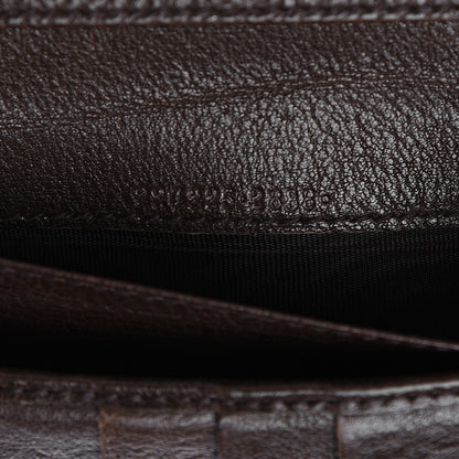 Gucci Monogram Interlocking GG Continental Wallet Dark Brown 6 of 10