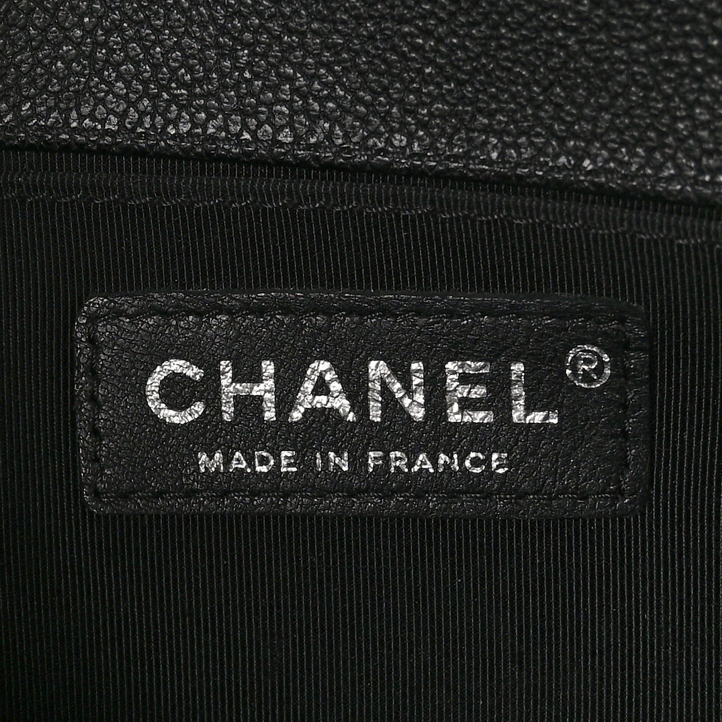 Caviar Quilted Small Boy Flap Black