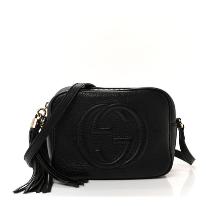 Gucci Pebbled Calfskin Small Soho Disco Bag Black 1 of 11