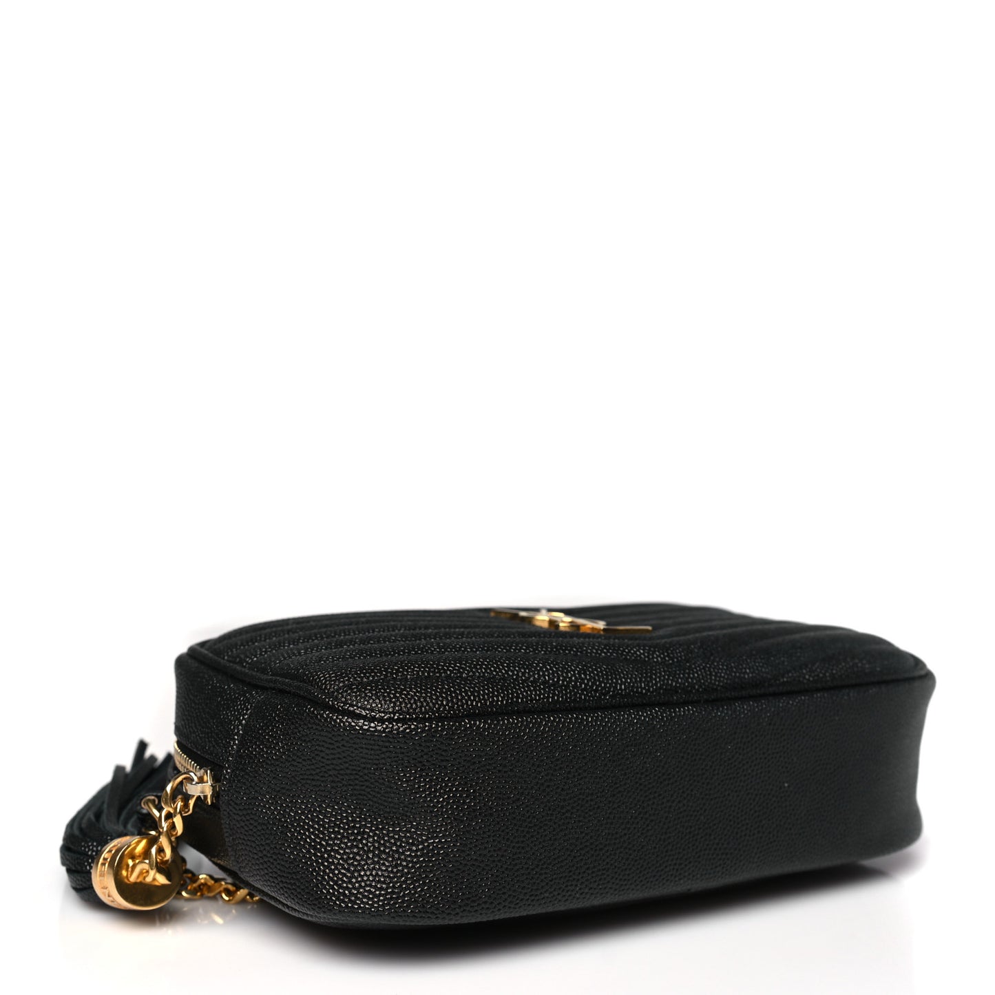 Grain De Poudre Matelasse Monogram Mini Lou Camera Bag Black