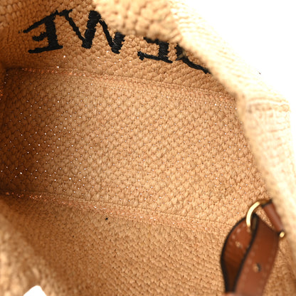 Loewe Raffia Paula's Ibiza Small Font Tote Natural Tan 5 of 9