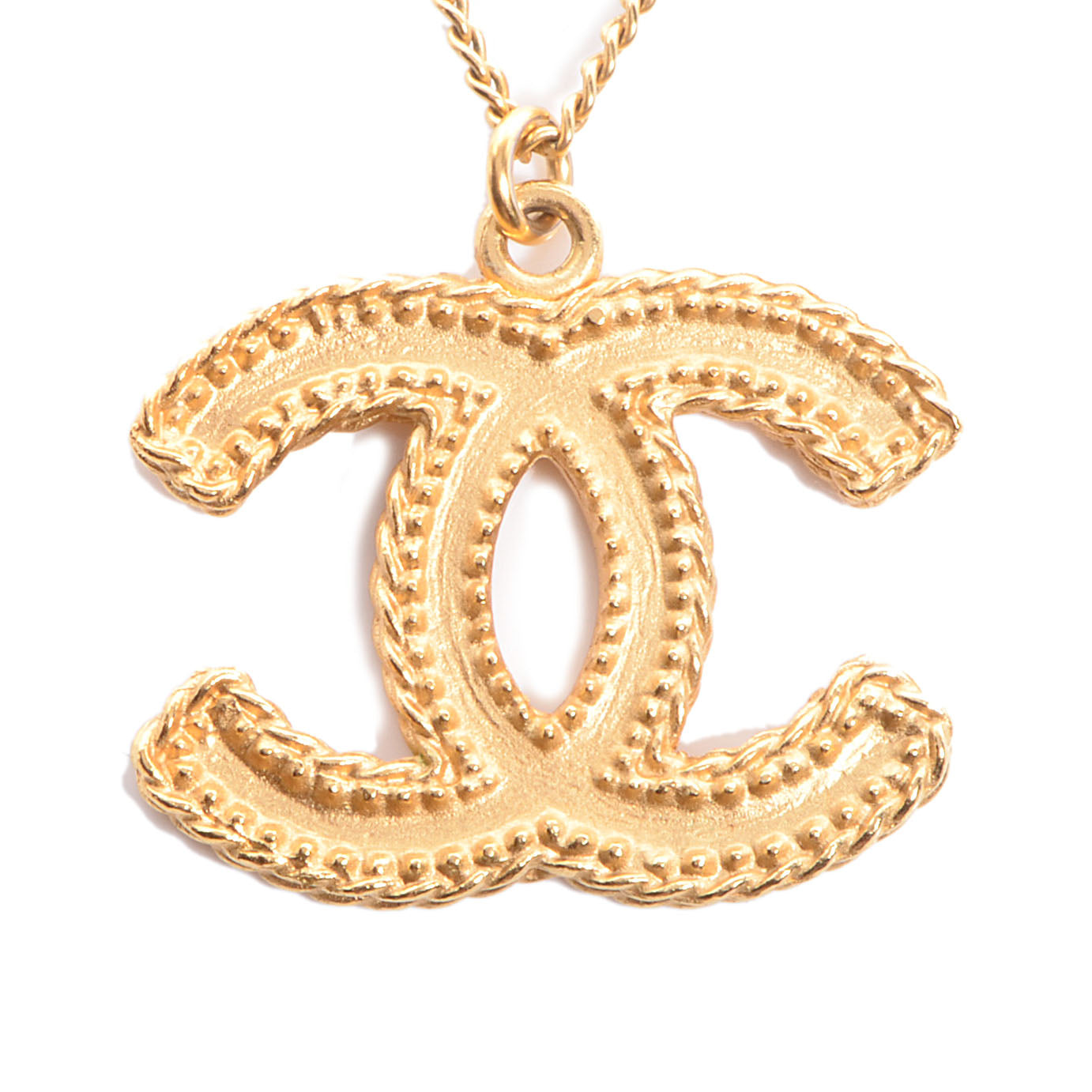 Chanel CC Necklace Gold 3 of 5