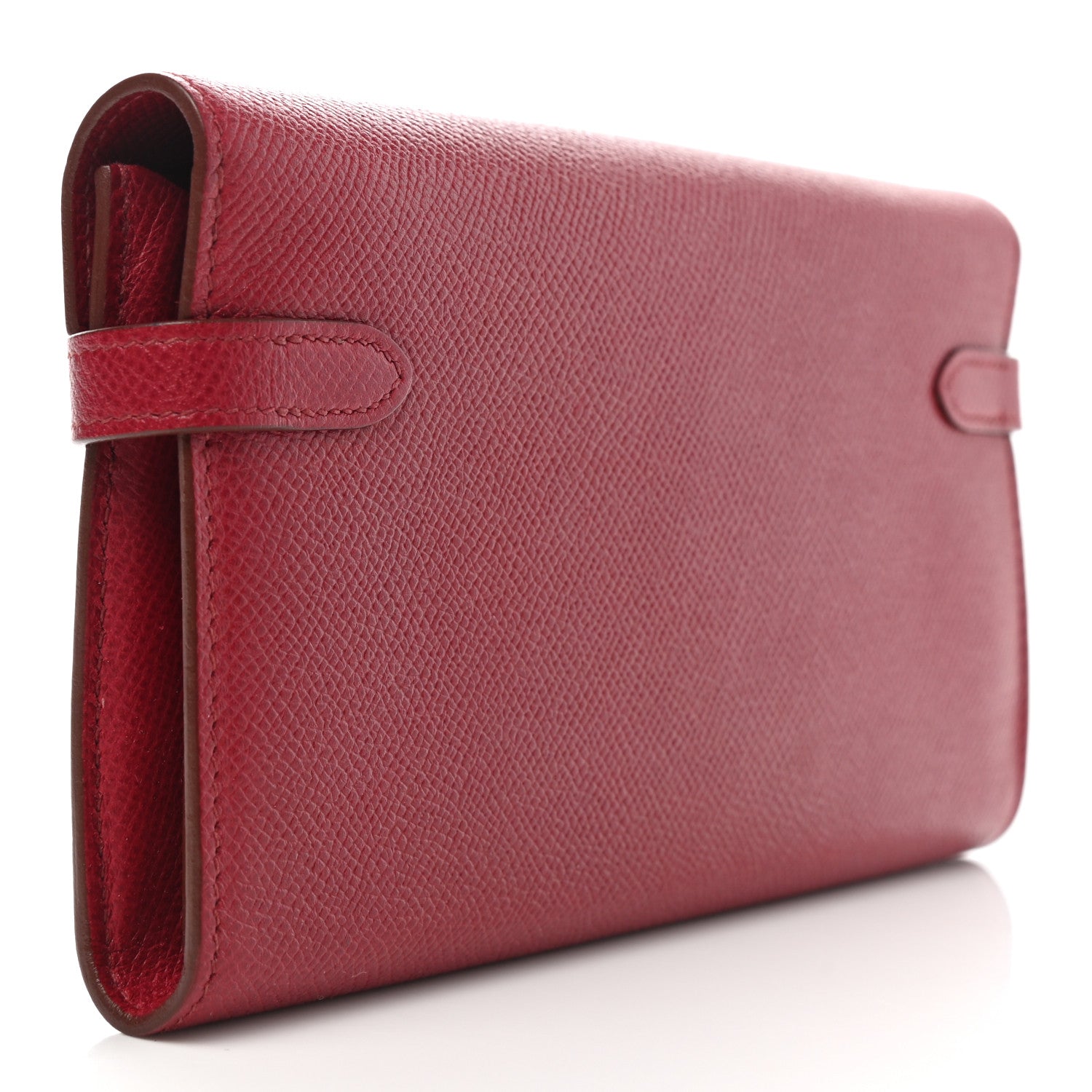 Hermes Epsom Kelly Longue Wallet Rubis 3 of 6
