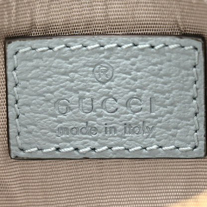 Gucci GG Supreme Monogram Web Ophidia Key Case Dusty Blue 6 of 8