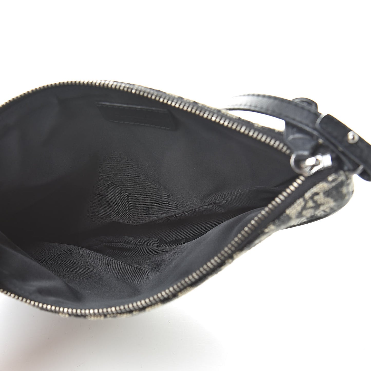 Monogram Mini Saddle Pochette Black