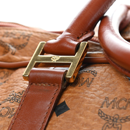 MCM Visetos Traveler Bag Cognac 16 of 16