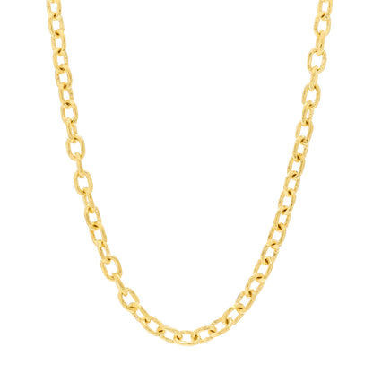 Elizabeth Locke 19K Yellow Gold Link Necklace 1 of 4
