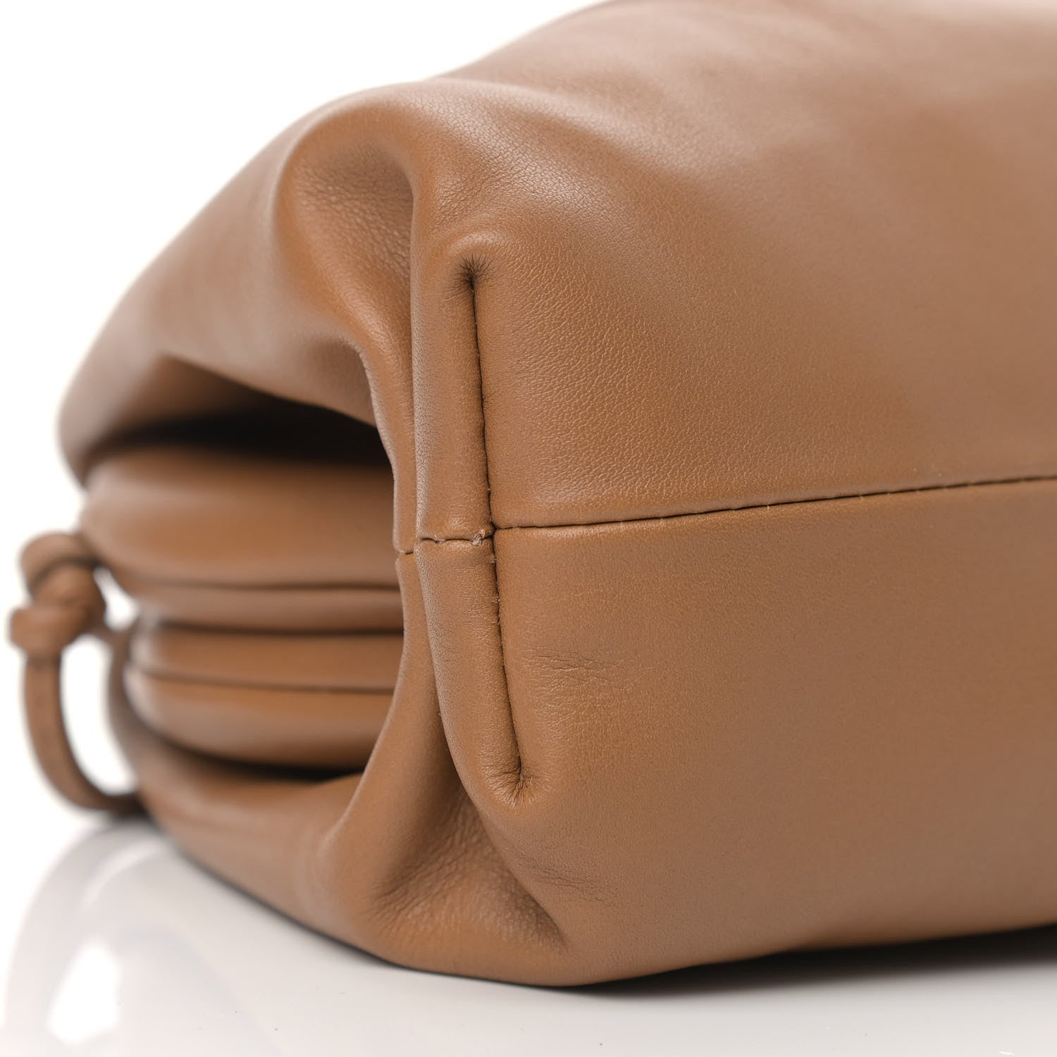 Bottega Veneta Butter Calfskin The Mini Pouch Camel 8 of 9