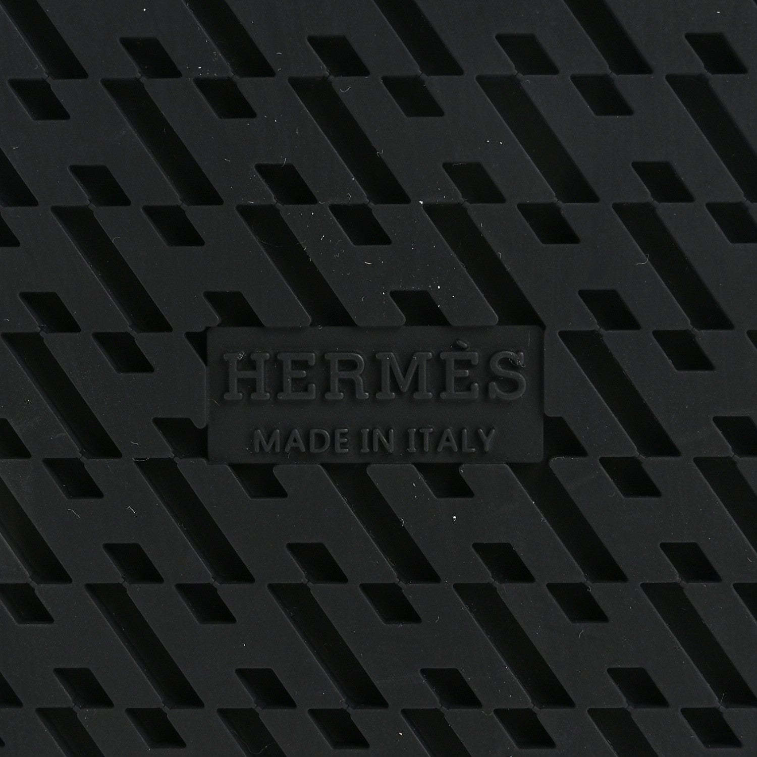 Hermes Calfskin Womens Chypre Sandals 39.5 Black 7 of 10