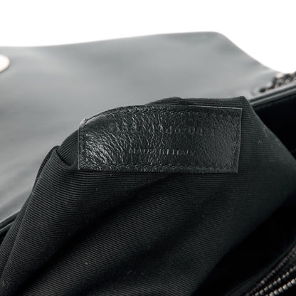 Saint Laurent SAINT LAURENT Calfskin Y Quilted Monogram Monochrome Medium Loulou Chain Satchel Black 8 of 14