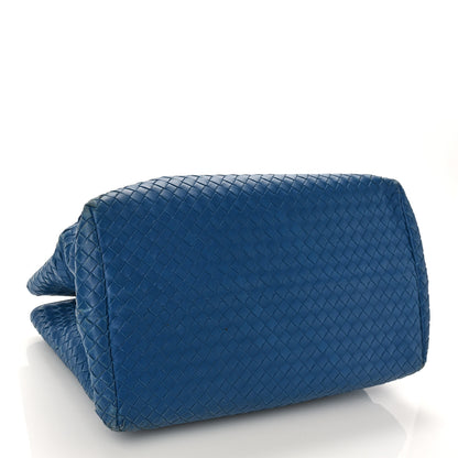 Bottega Veneta Nappa Intrecciato Milano Tote Blue 4 of 15