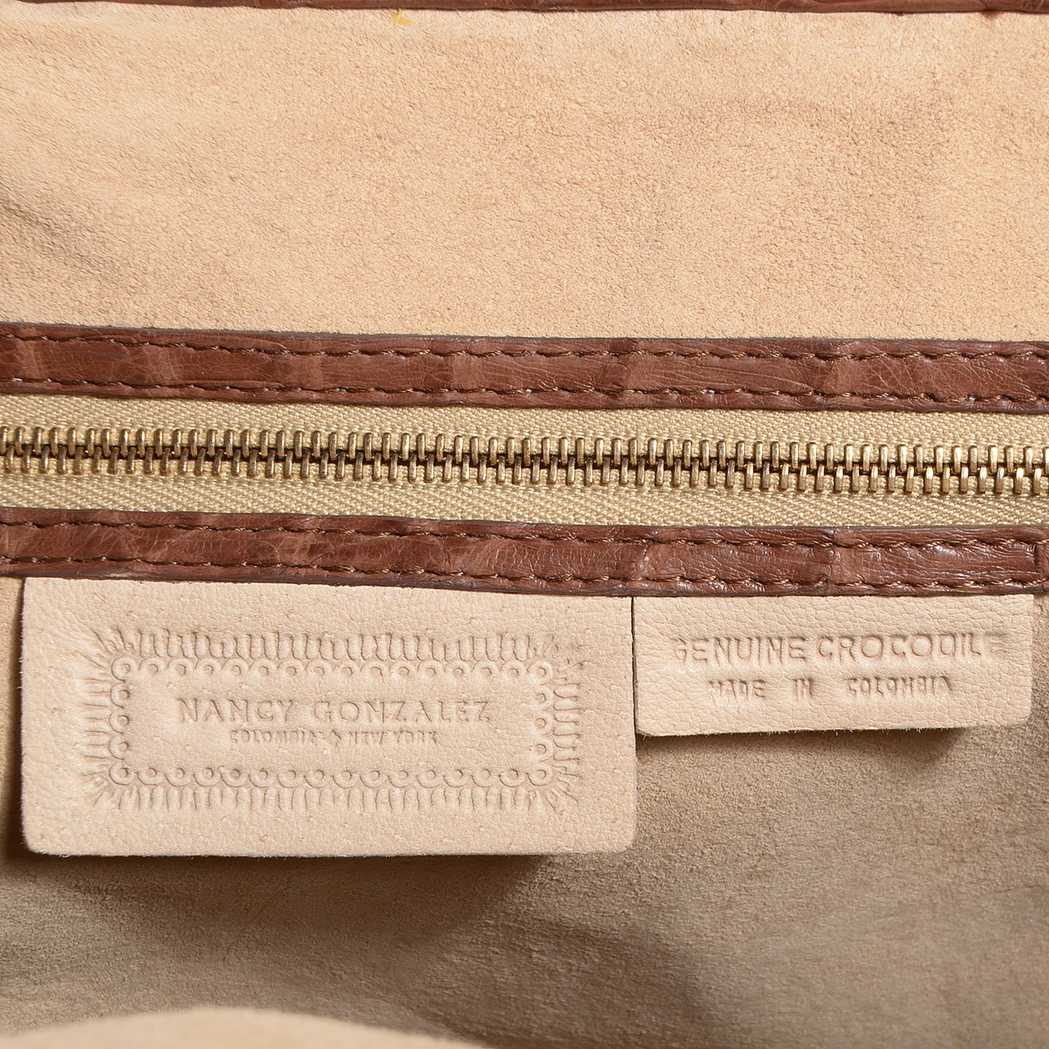 Nancy Gonzalez Crocodile Leaf Frame Bag 6 of 7