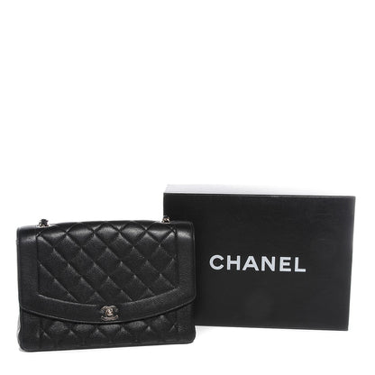 Chanel Caviar Quilted Jumbo Single Flap Black 9 of 9