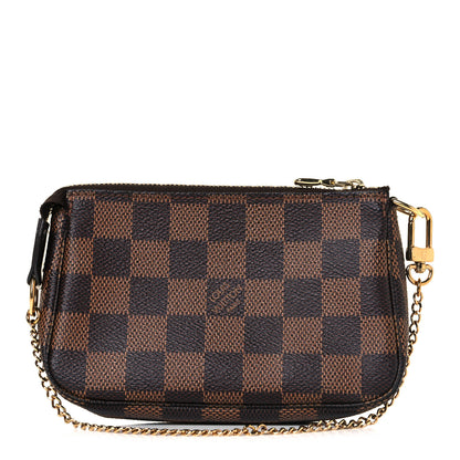 Louis Vuitton Damier Ebene Mini Pochette Accessories 1 of 8