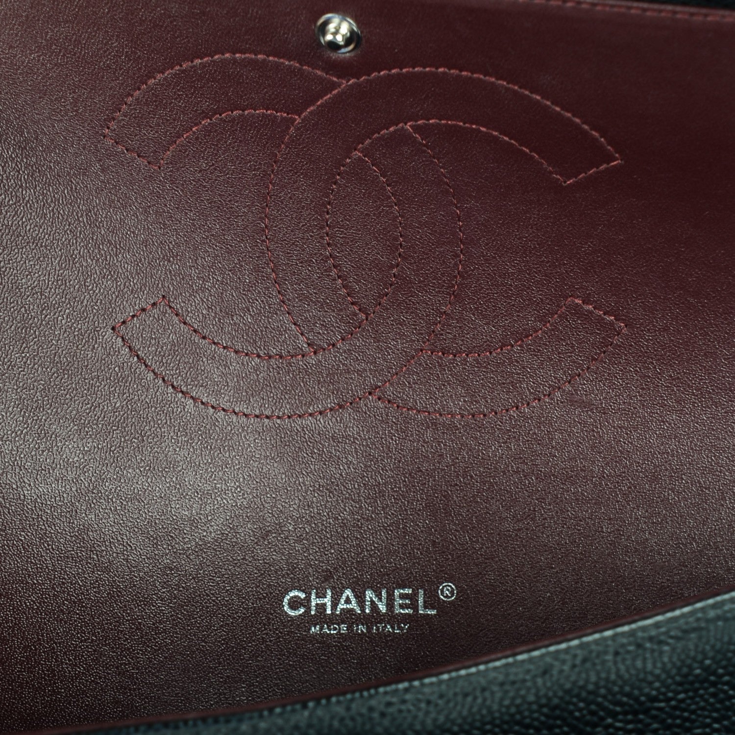 Chanel Caviar Quilted Maxi Double Flap Black 11 of 17