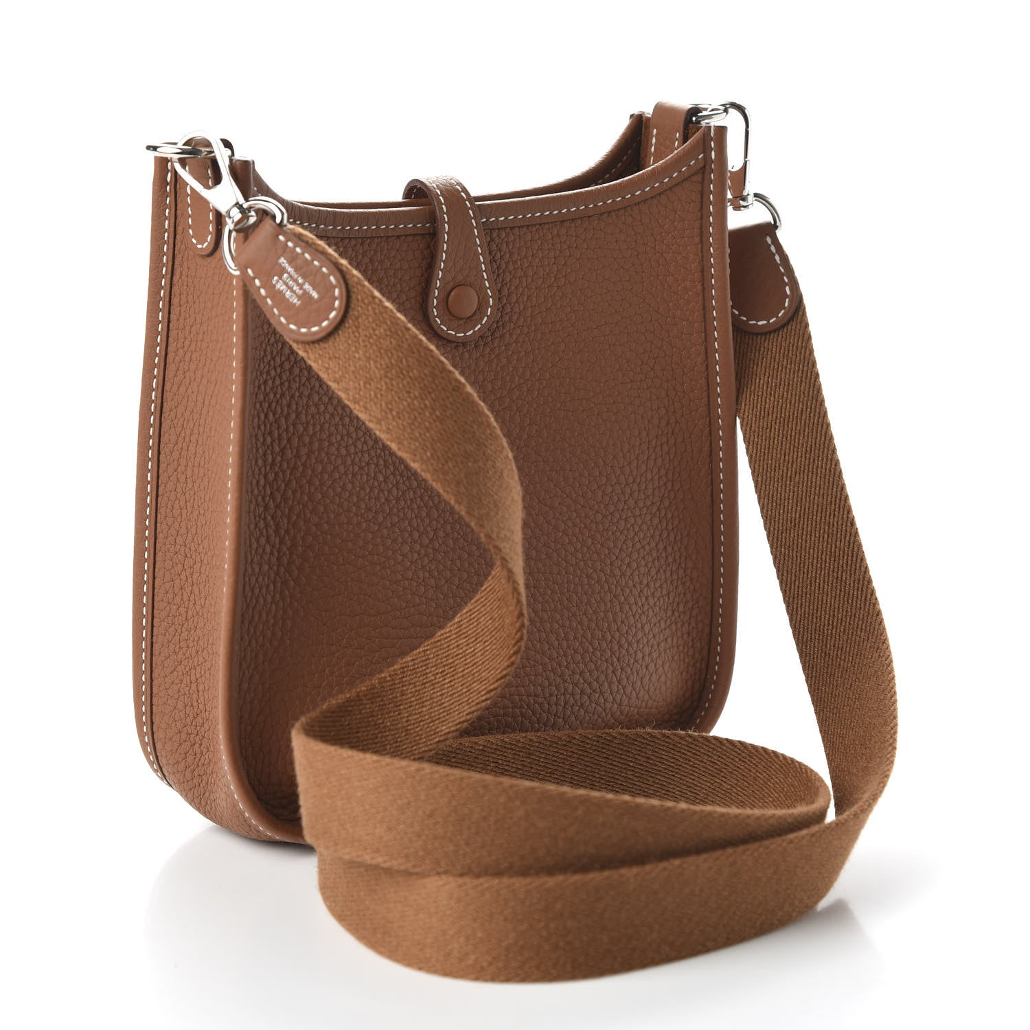 Hermes Taurillon Clemence Evelyne TPM Gold 3 of 10