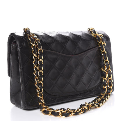 Chanel Lambskin Quilted Small Double Flap Black 3 of 22