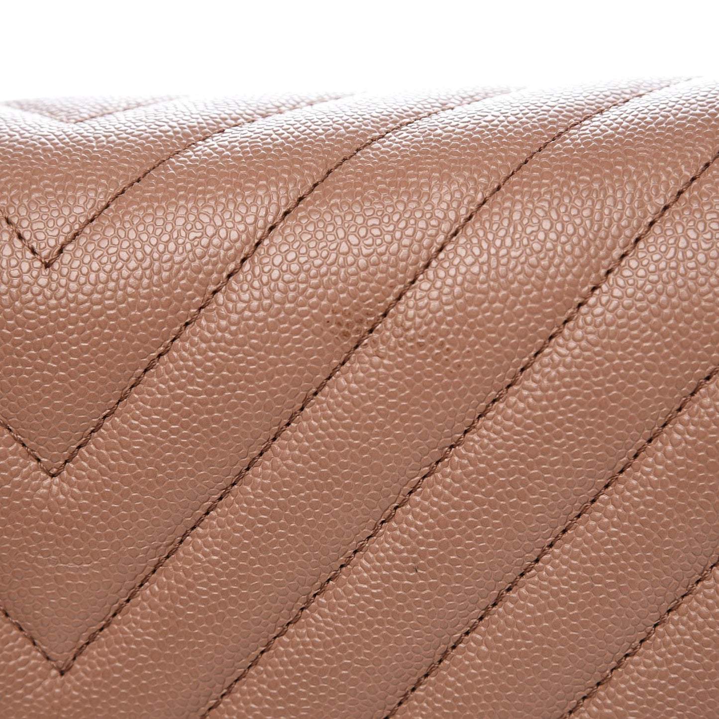 Caviar Chevron Quilted New Medium Boy Flap Light Brown