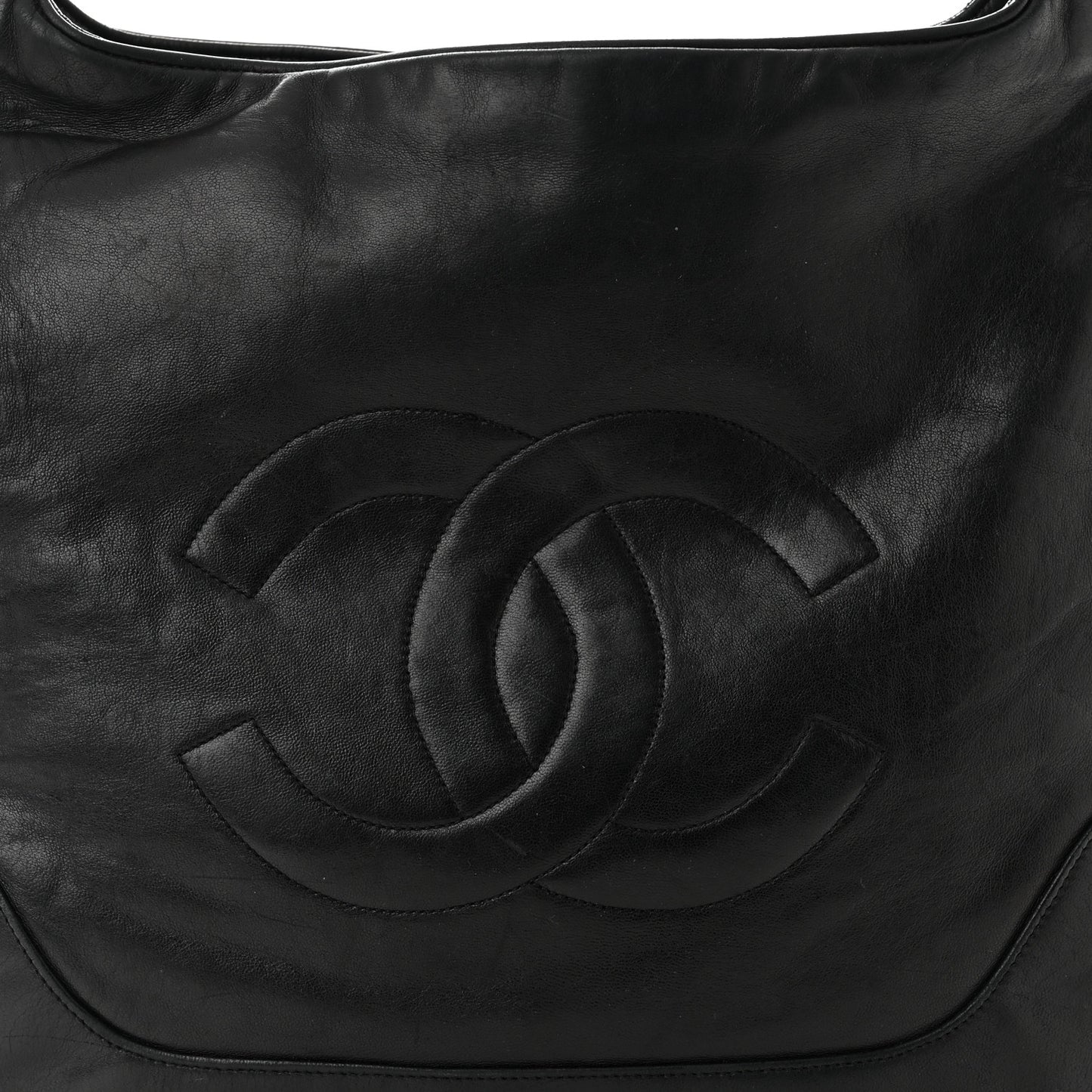 Calfskin CC Hobo Black