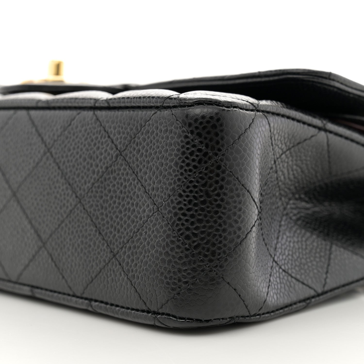 Chanel Caviar Quilted Medium Double Flap Black 10 of 11