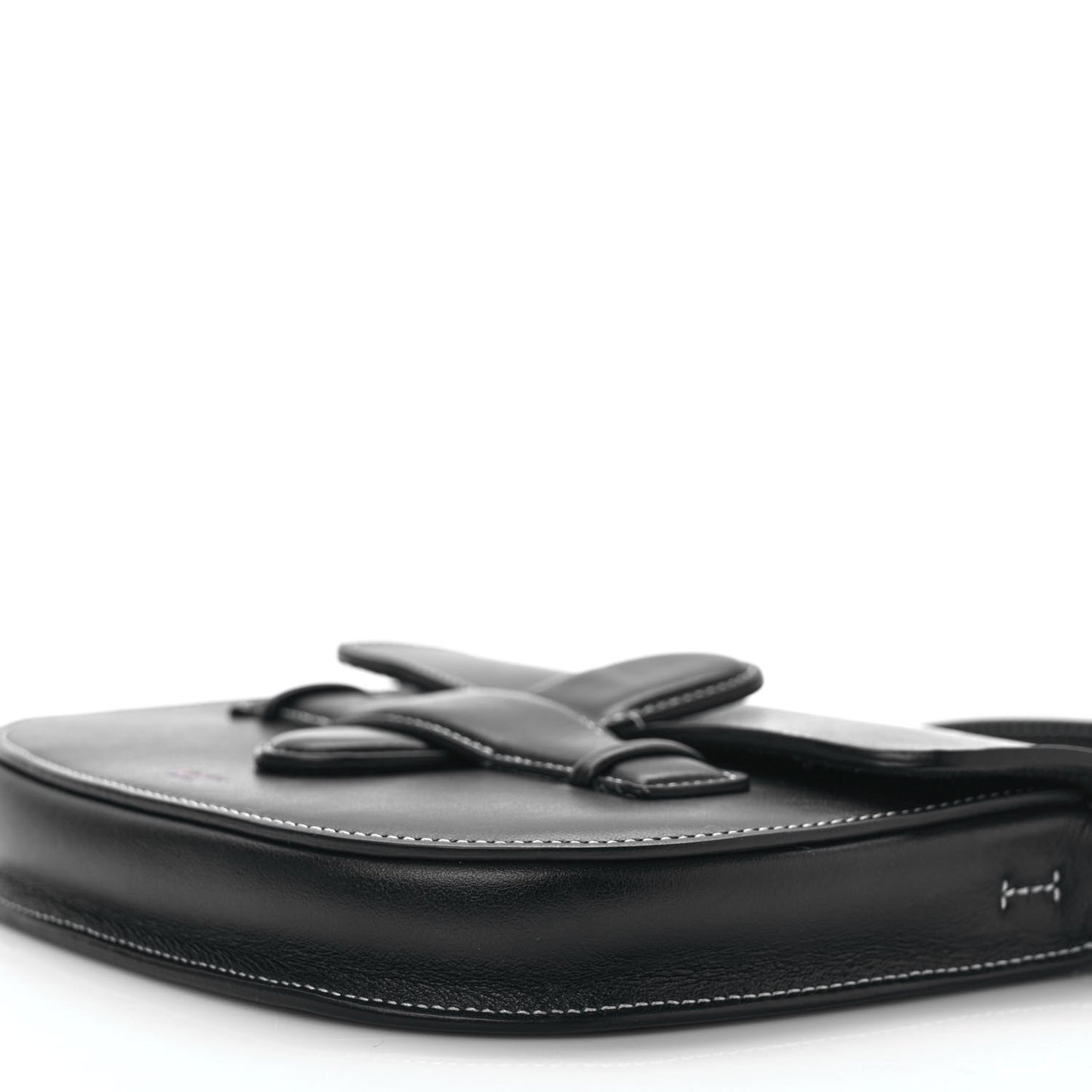 Smooth Calfskin Mini Symmetrical Bag Black