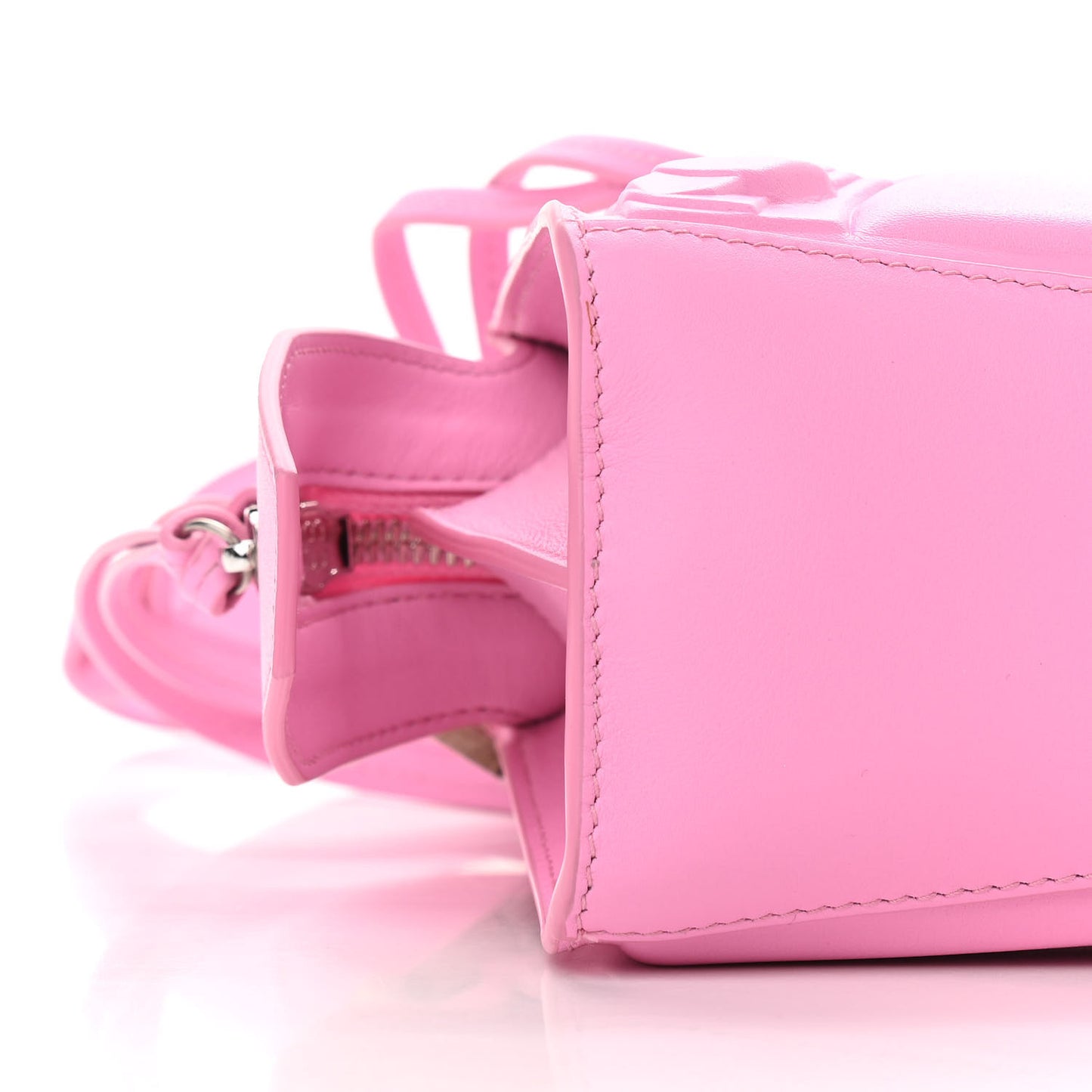 Cake Calfskin Tonal Hardware Mini Neo Classic City Rose