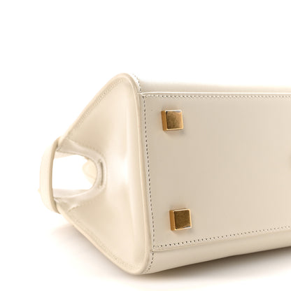 Saint Laurent Smooth Calfskin Nano Manhattan Shopper Tote Crema Soft 7 of 8