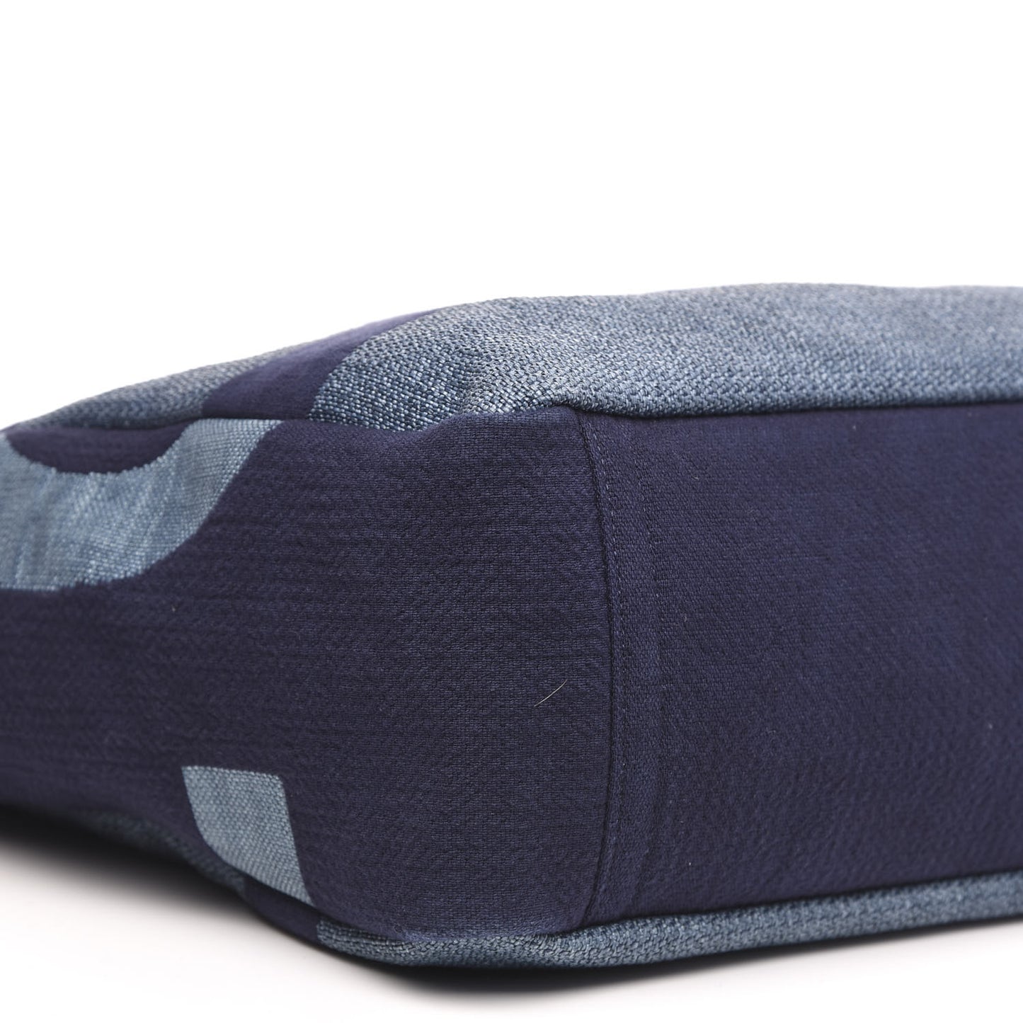 Canvas Large Shopping Tote Dark Blue