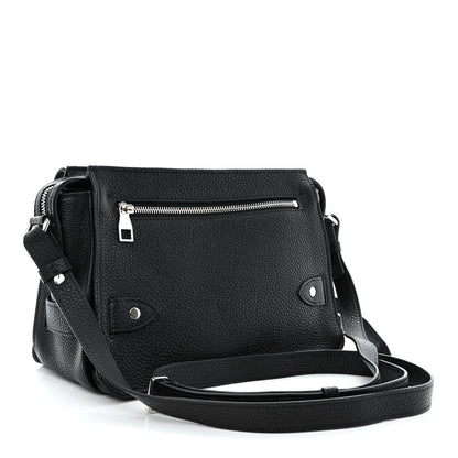 Proenza Schouler Calfskin Beacon Saddle Bag Black 3 of 13